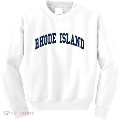 Rhode Island Throwback Design Classic Kids Sweatshirt
