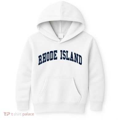 Rhode Island Throwback Design Classic Kids Hoodie