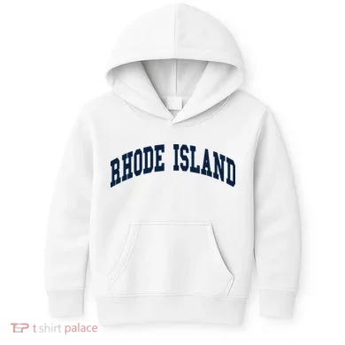 Rhode Island Throwback Design Classic Kids Hoodie