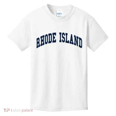 Rhode Island Throwback Design Classic Kids T-Shirt