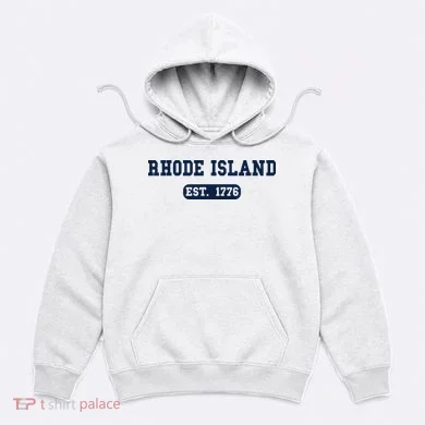 Rhode Island Throwback Design Classic Hoodie