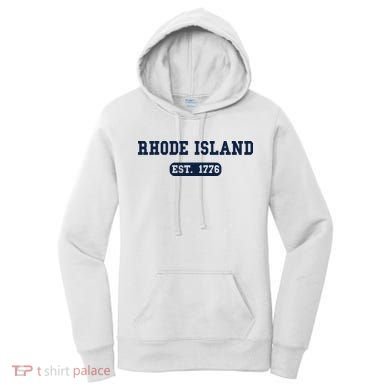 Rhode Island Throwback Design Classic Women's Hoodie
