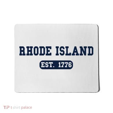 Rhode Island Throwback Design Classic Mousepad