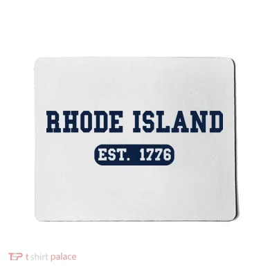 Rhode Island Throwback Design Classic Mousepad