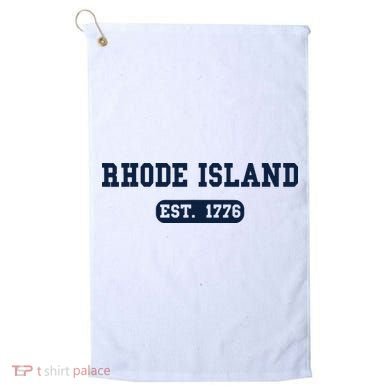 Rhode Island Throwback Design Classic Golf Towel