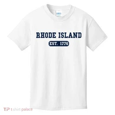 Rhode Island Throwback Design Classic Kids T-Shirt