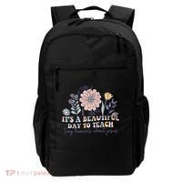 Retro I Teach Tiny Humans About Jesus Christian Teacher Backpack thumb 0