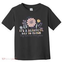 Retro I Teach Tiny Humans About Jesus Christian Teacher Toddler T-Shirt thumb 0
