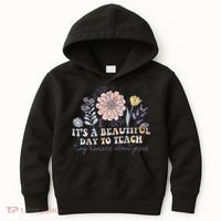 Retro I Teach Tiny Humans About Jesus Christian Teacher Kids Hoodie thumb 0