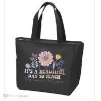 Retro I Teach Tiny Humans About Jesus Christian Teacher Tote Bag thumb 3