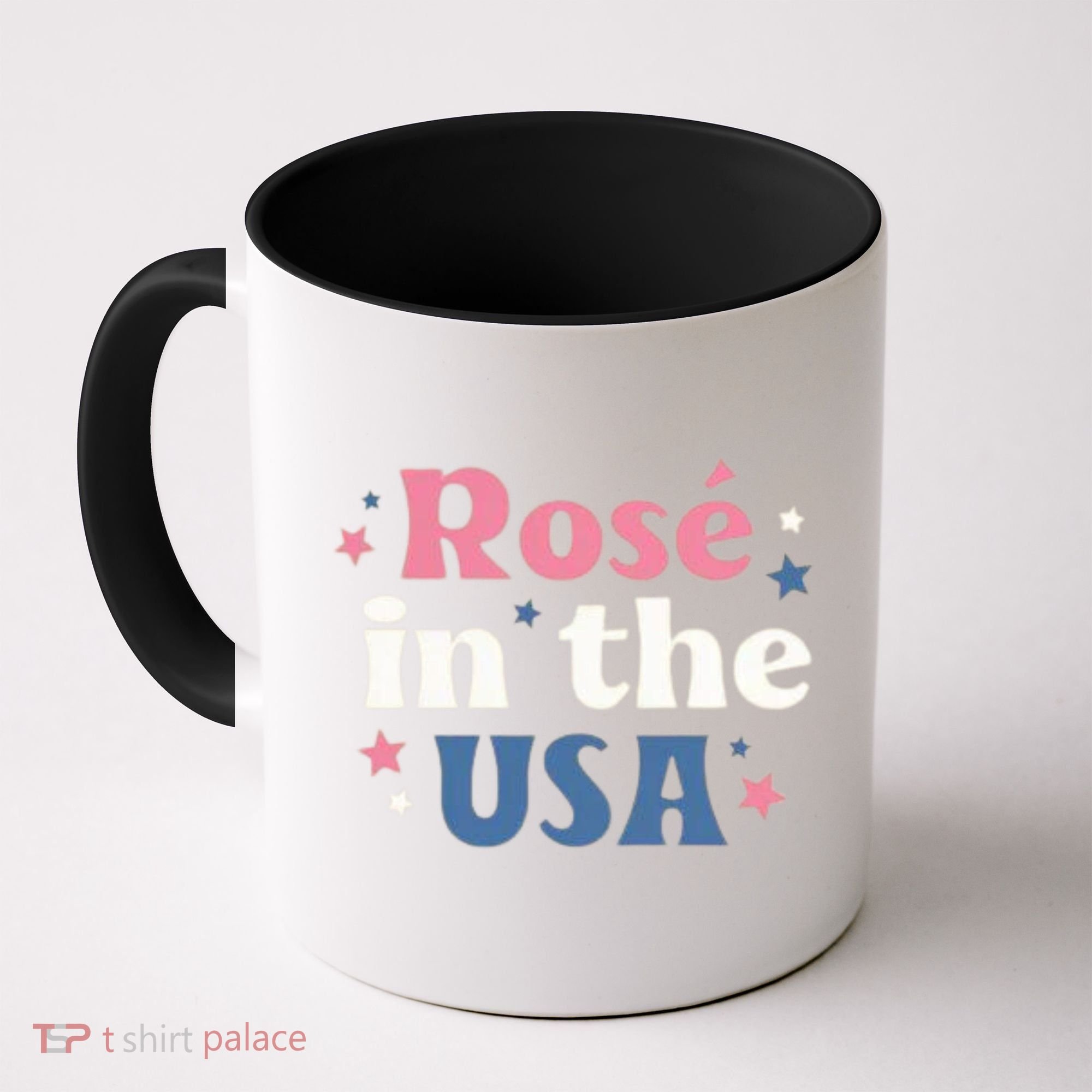 Rose In The USA 4th Of July Coffee Mug