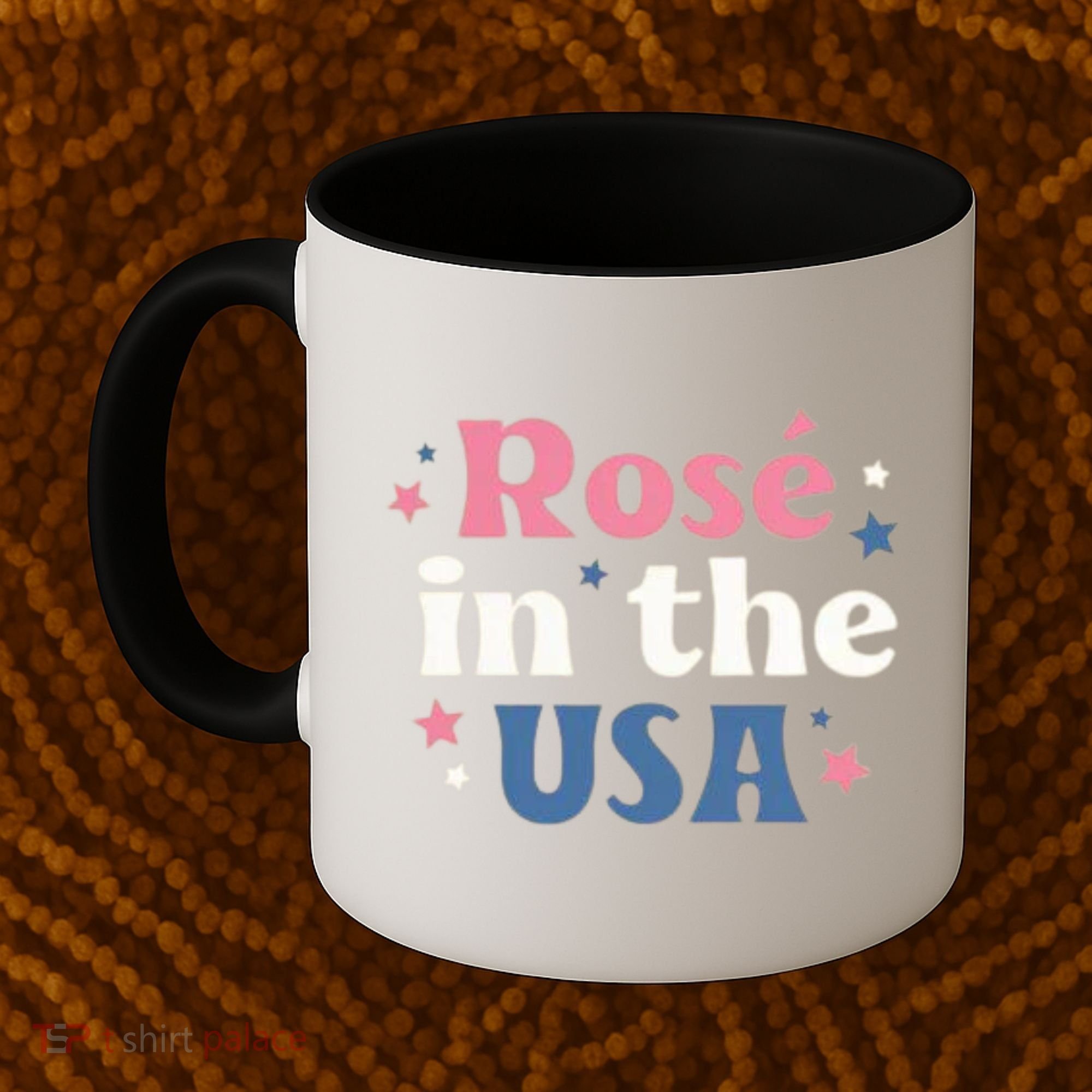 Rose In The USA 4th Of July Coffee Mug