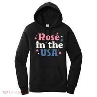 Rose In The USA 4th Of July Women's Hoodie thumb 0