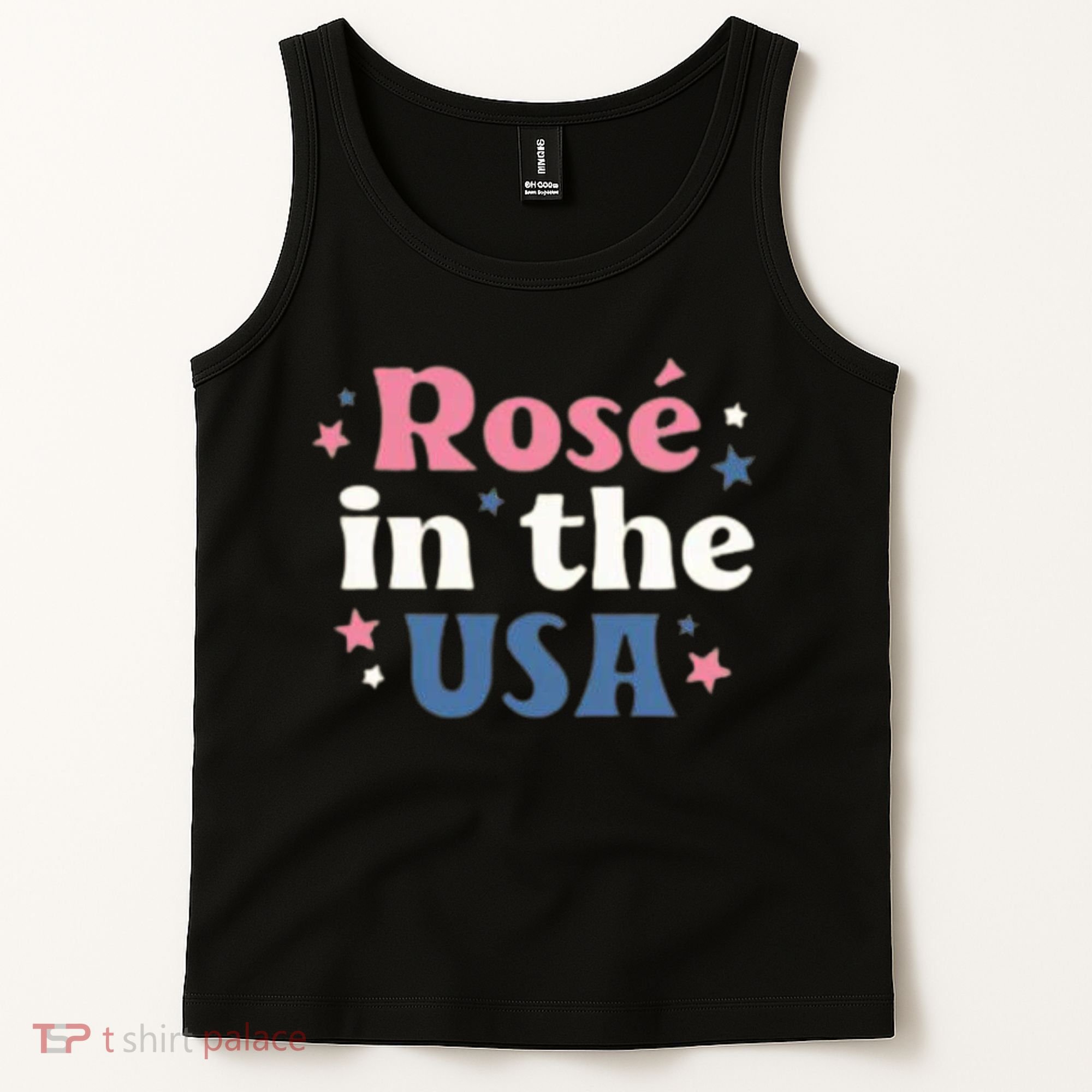 Rose In The USA 4th Of July Tank Top