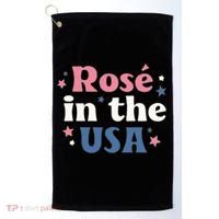 Rose In The USA 4th Of July Golf Towel thumb 0