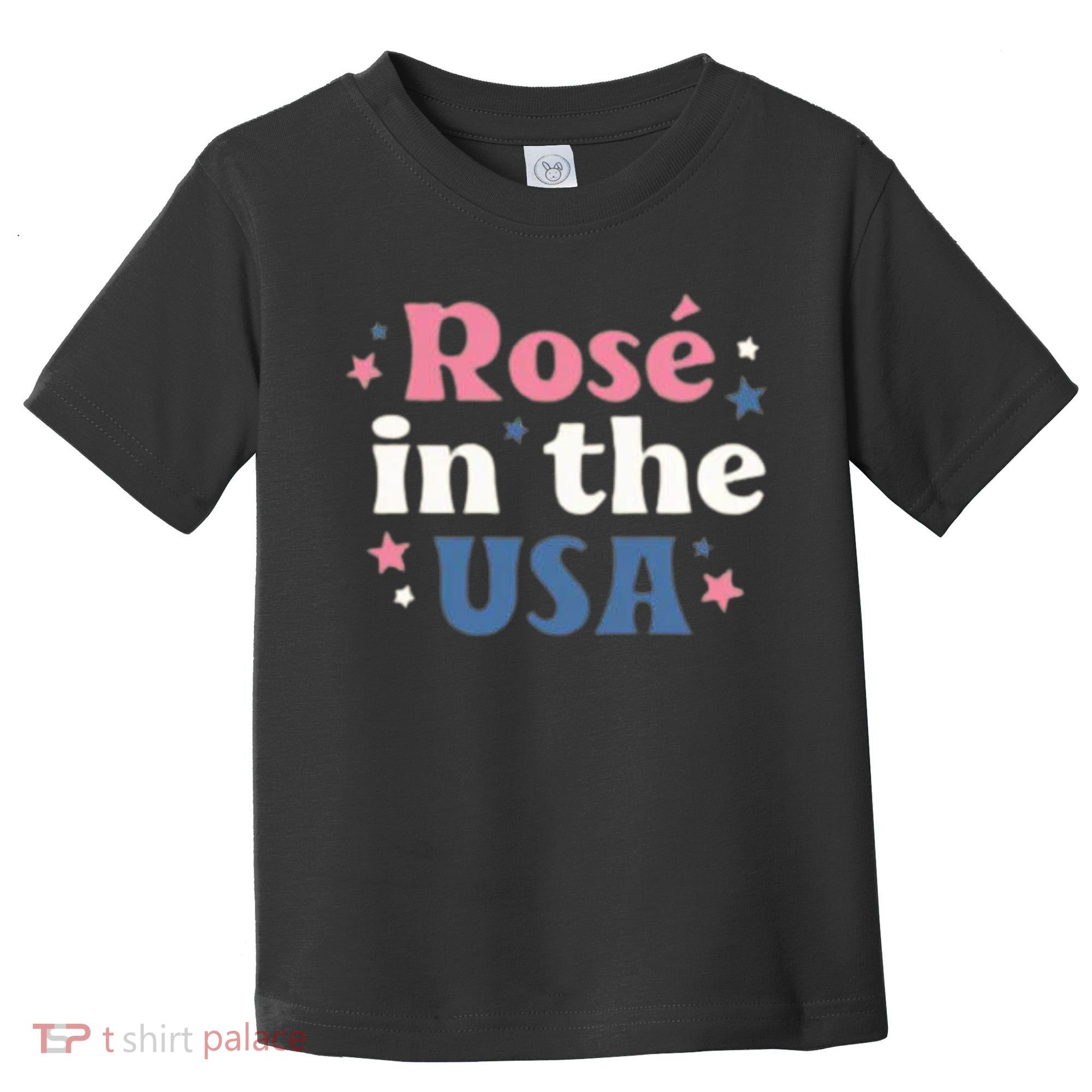 Rose In The USA 4th Of July Toddler T-Shirt