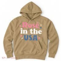 Rose In The USA 4th Of July Hoodie thumb 0