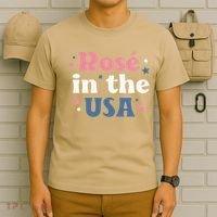 Rose In The USA 4th Of July T-Shirt thumb 6