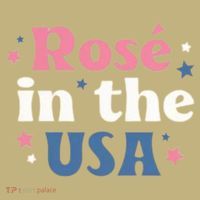 Rose In The USA 4th Of July Button thumb 1