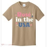 Rose In The USA 4th Of July Kids T-Shirt thumb 0