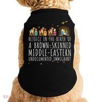 Rejoice In The Birth Of A Brown Skinned Middle Eastern Doggie Tank thumb 0