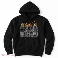 Rejoice In The Birth Of A Brown Skinned Middle Eastern Hoodie thumb 0
