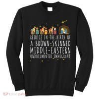 Rejoice In The Birth Of A Brown Skinned Middle Eastern Sweatshirt thumb 0