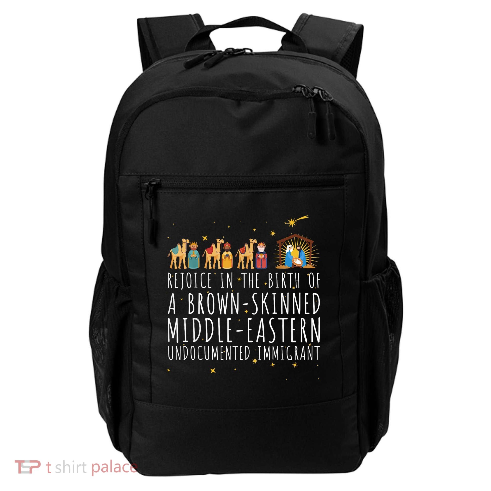 Rejoice In The Birth Of A Brown Skinned Middle Eastern Backpack