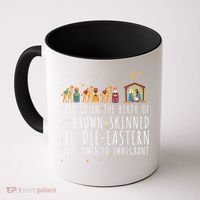Rejoice In The Birth Of A Brown Skinned Middle Eastern Coffee Mug thumb 0