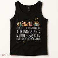 Rejoice In The Birth Of A Brown Skinned Middle Eastern Tank Top thumb 2