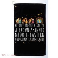 Rejoice In The Birth Of A Brown Skinned Middle Eastern Golf Towel thumb 0