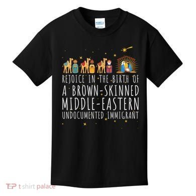 Rejoice In The Birth Of A Brown Skinned Middle Eastern Kids T-Shirt