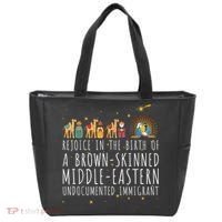 Rejoice In The Birth Of A Brown Skinned Middle Eastern Tote Bag thumb 0