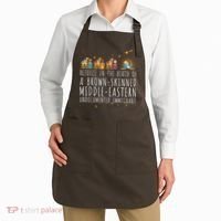 Rejoice In The Birth Of A Brown Skinned Middle Eastern Apron thumb 2