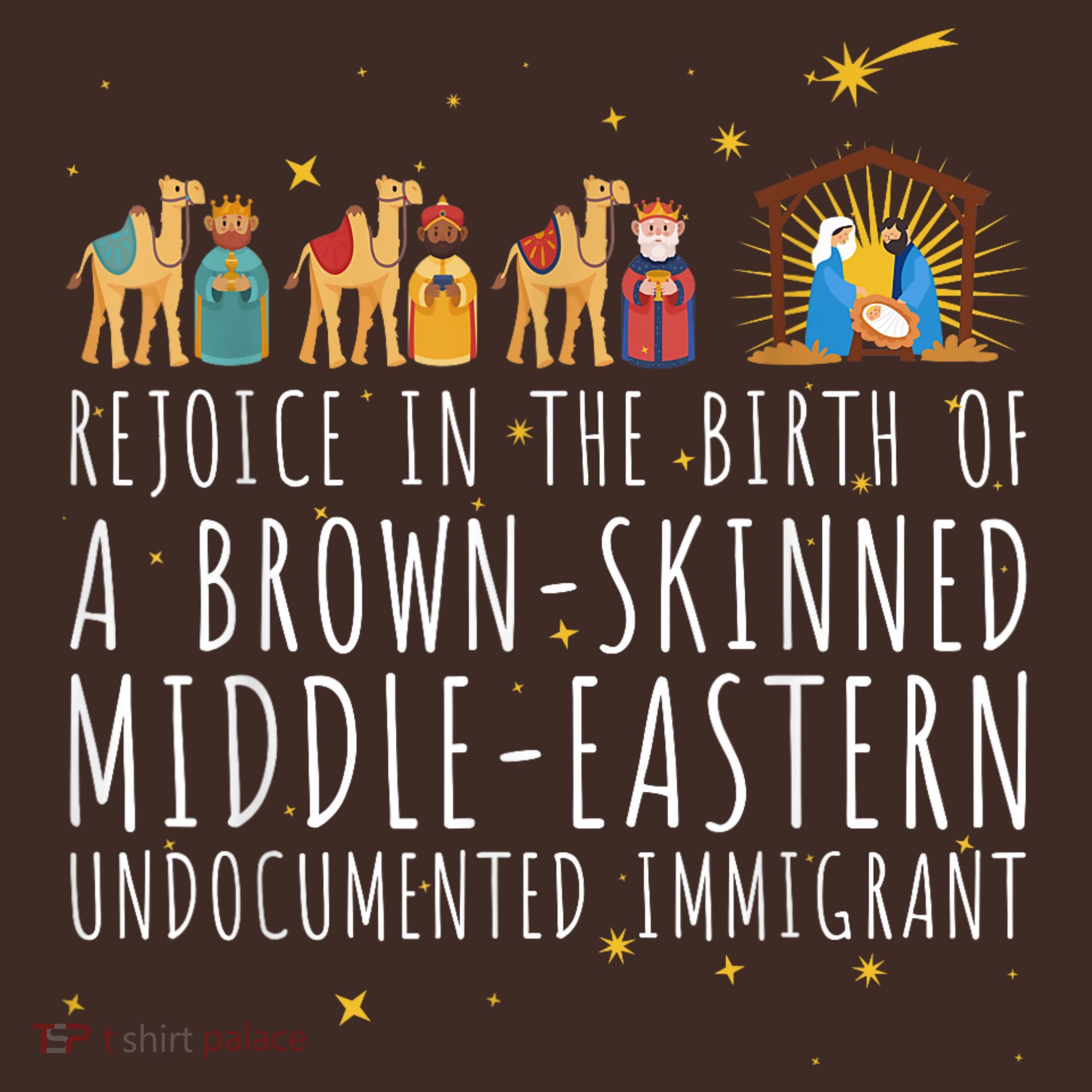 Rejoice In The Birth Of A Brown Skinned Middle Eastern Coaster