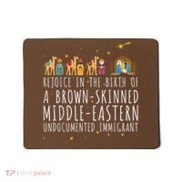 Rejoice In The Birth Of A Brown Skinned Middle Eastern Mousepad thumb 0
