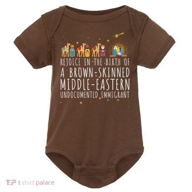 Rejoice In The Birth Of A Brown Skinned Middle Eastern Baby Bodysuit