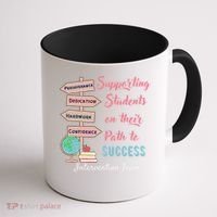 Retro Intervention Team Teacher Early Intervention Squad Coffee Mug thumb 1