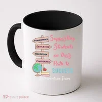 Retro Intervention Team Teacher Early Intervention Squad Coffee Mug thumb 0