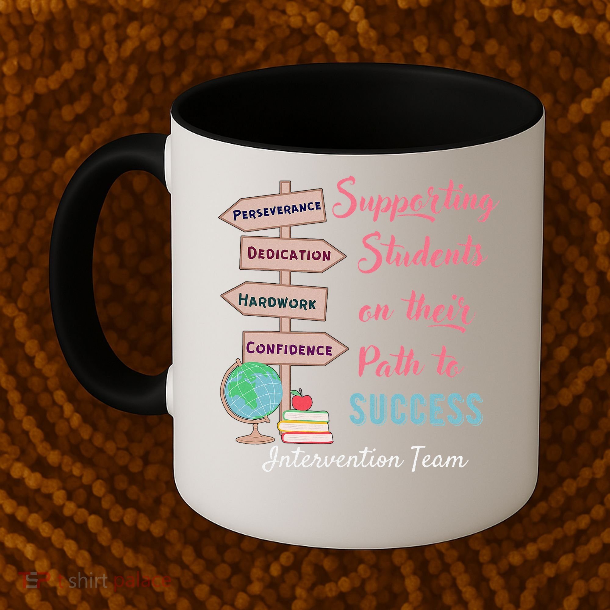 Retro Intervention Team Teacher Early Intervention Squad Coffee Mug