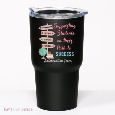Retro Intervention Team Teacher Early Intervention Squad Tumbler