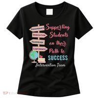 Retro Intervention Team Teacher Early Intervention Squad Women's T-Shirt thumb 0