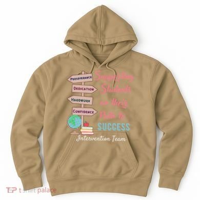 Retro Intervention Team Teacher Early Intervention Squad Hoodie