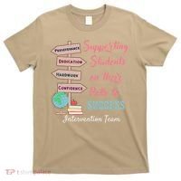 Retro Intervention Team Teacher Early Intervention Squad T-Shirt thumb 0