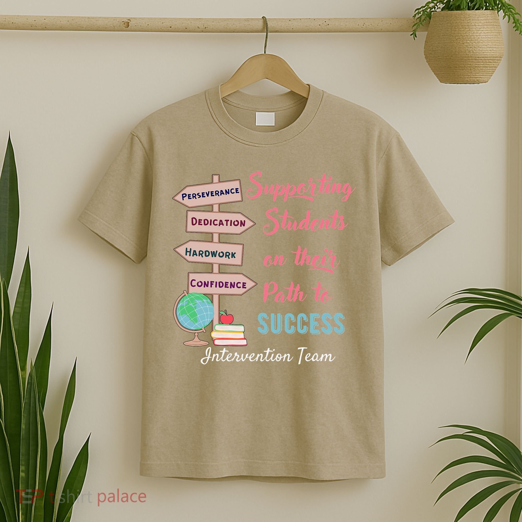 Retro Intervention Team Teacher Early Intervention Squad T-Shirt