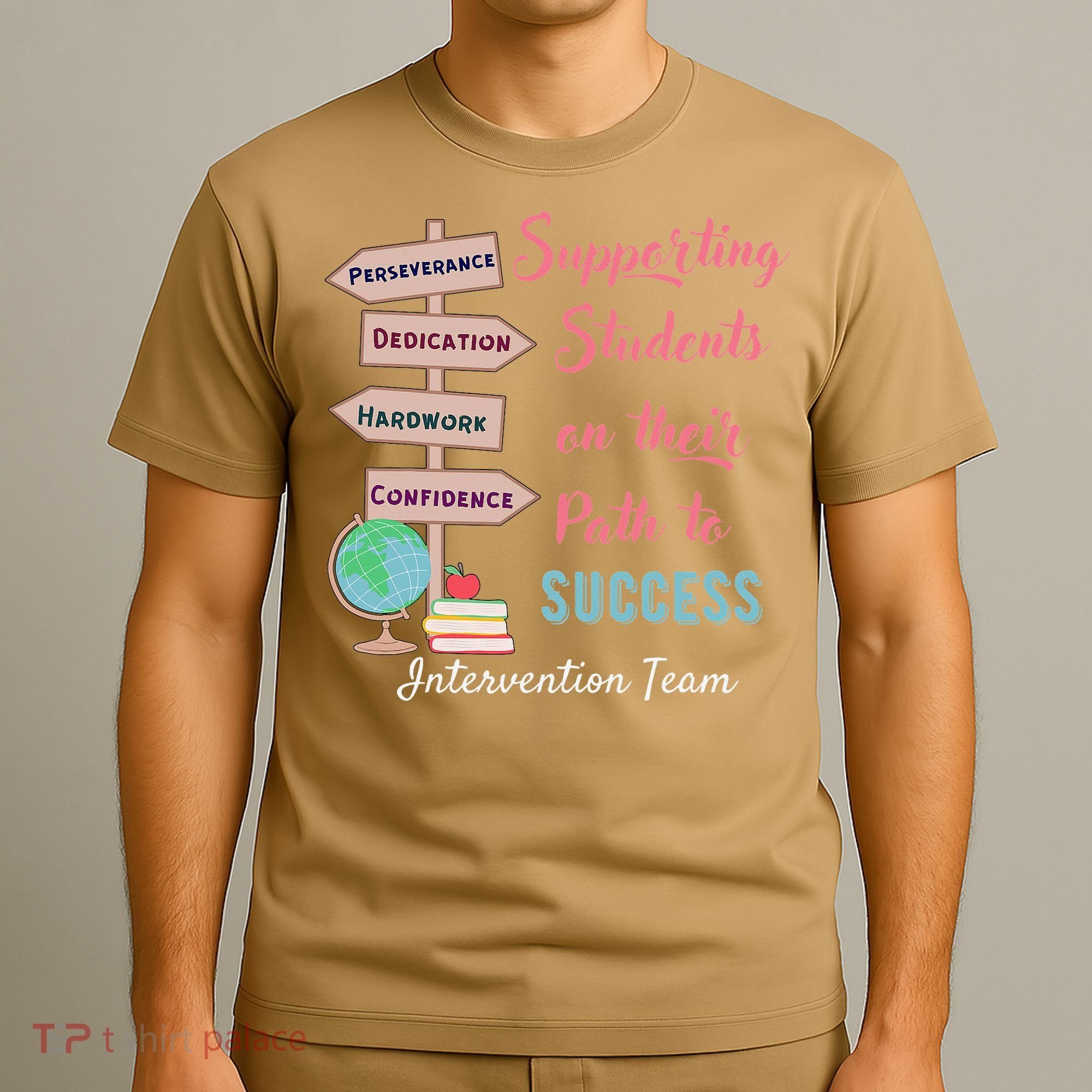 Retro Intervention Team Teacher Early Intervention Squad T-Shirt