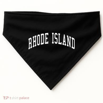 Rhode Island Throwback Design Classic USA-Made Doggie Bandana