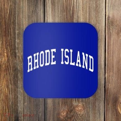 Rhode Island Throwback Design Classic Coaster
