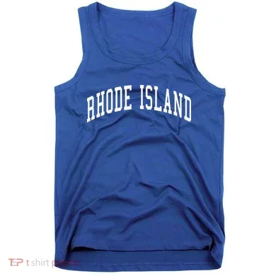 Rhode Island Throwback Design Classic Tank Top