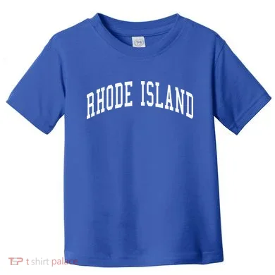 Rhode Island Throwback Design Classic Toddler T-Shirt